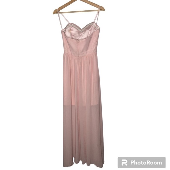 NWT CINDERELLA DESIGNS PINK STRAPLESS DRESS SIZE SMALL - Picture 11 of 11